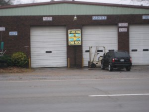 An automotive business on the outskirts of Prattville, Alabama. 