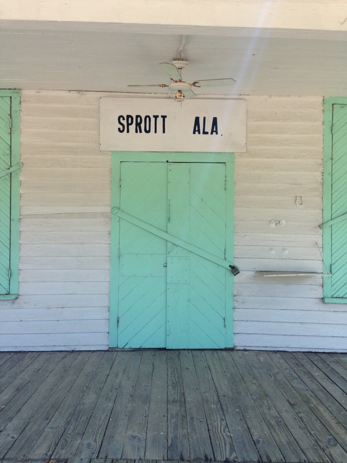 Sprott Post Office front door