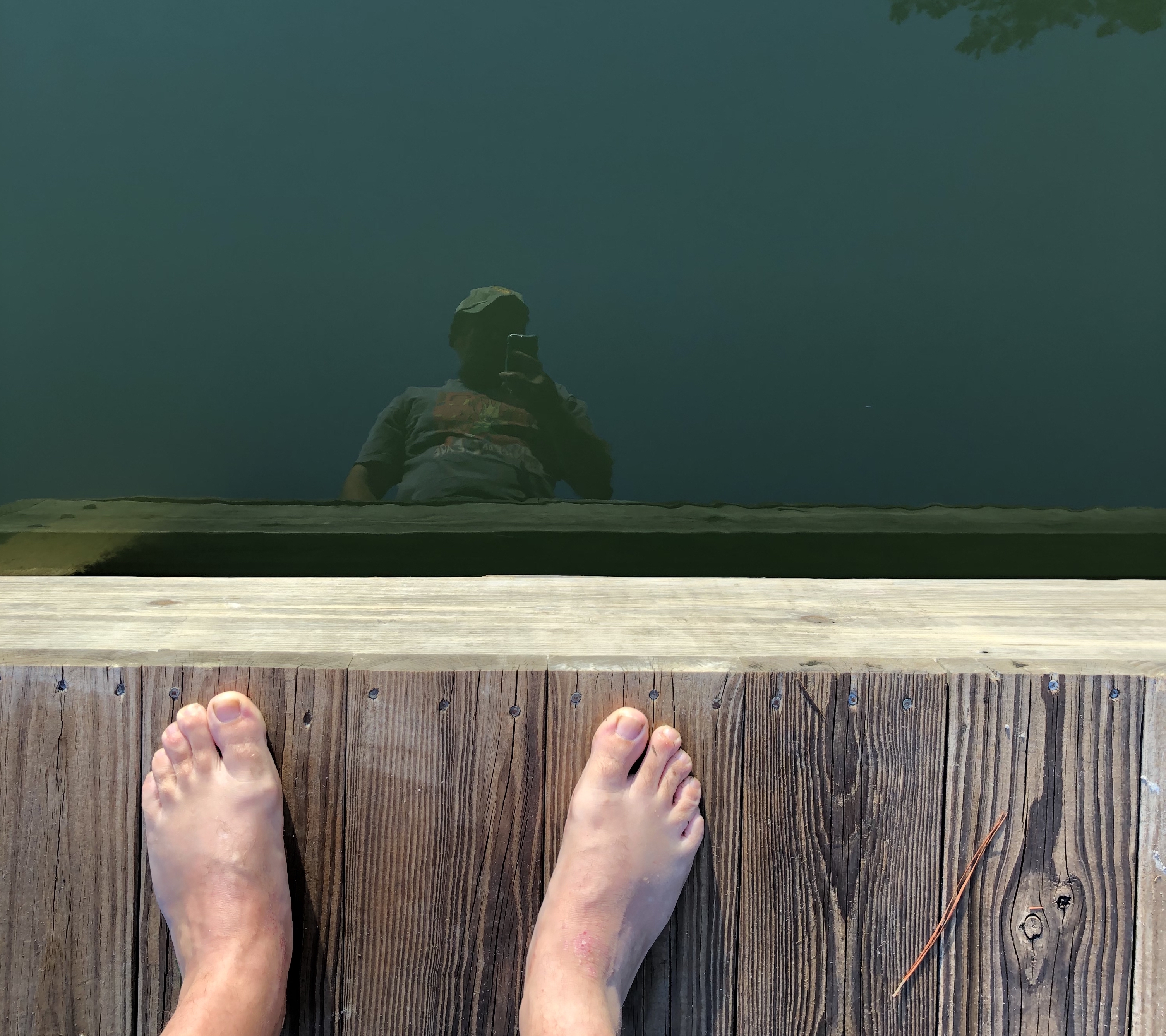 lake martin alabama selfie Foster Dickson 2019